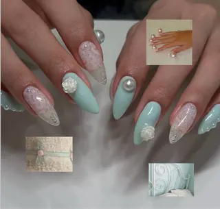 ネイル GreenNail salonパラジェルのネイルデザイン
