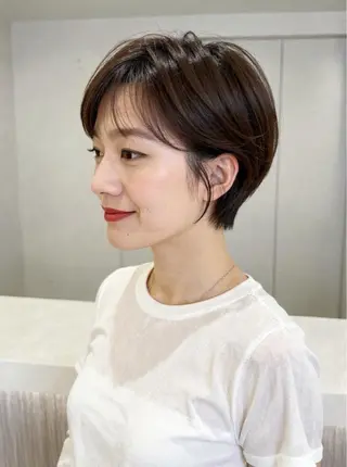 ショート 佐藤優晟/カラー/ 癖毛ショート/表参道のヘアスタイル
