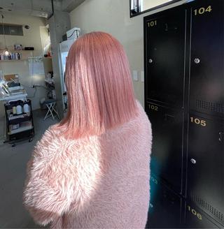 カラー デザインカラー／ 梶本 乃梨叶のヘアスタイル