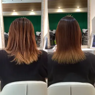 セミロング hair bonitaのヘアスタイル