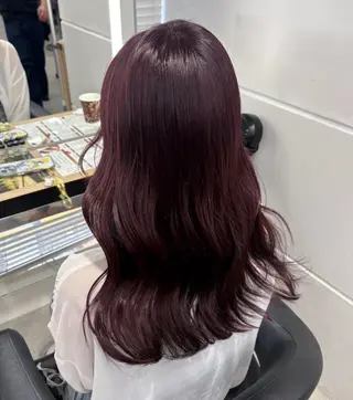 ロング miku/ラベンダー 透明感カラー🪻❤︎のヘアスタイル