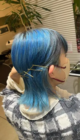 ミディアム カラー ヘアアレンジ アイブロウ 🔆韓国 norika🔆のヘアスタイル
