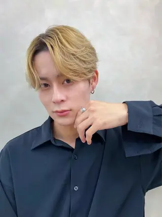 メンズ 安藤幹人 メンズパーマのヘアスタイル