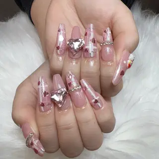 ネイル 🎀nana🫧 ワンホンネイル🎀のネイルデザイン