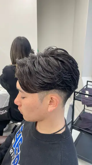 ショート パーマ メンズ メンズ特化AMITY SHINGOのヘアスタイル