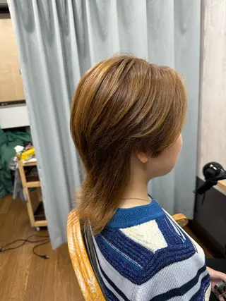 ミディアム カラー TELA HAIR 幕張本郷店 千尋のヘアスタイル
