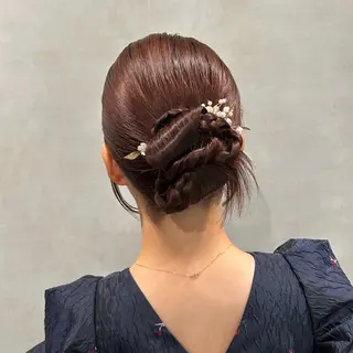 ヘアアレンジ 透明感カラー🫧 ✴︎meiのヘアスタイル