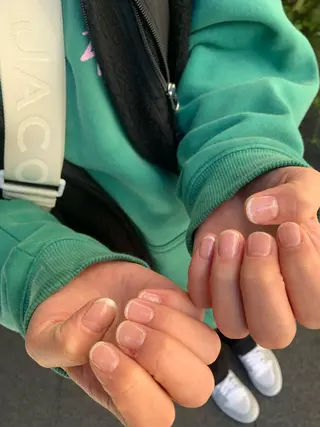 ネイル なぽ ❤︎長さだし / 韓国nailのネイルデザイン