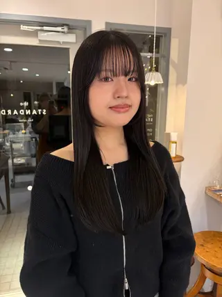 ロング カラー 【仙川】 セリナ‎のヘアスタイル