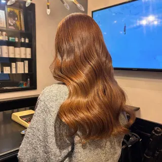 ロング スズキ リコのヘアスタイル