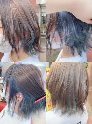 ミディアム カラー パーマ ヘアアレンジ メンズ 🔥メンズパーマ 特化 渡辺一翔のヘアスタイル