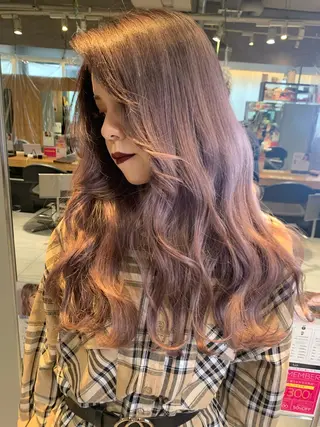 ロング カラー パーマ ヘアアレンジ メンズ キッズ ネイル マツエク・マツパ 酸性ストレート 髪質改善大槻勇樹のヘアスタイル