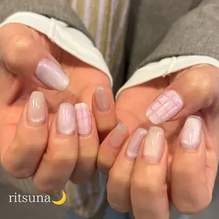 ネイル ritsuna🌙 nail 堺筋本町のネイルデザイン