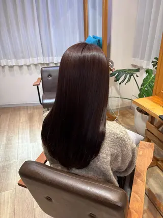 ロング カラー RINNO🌷透明感 カラー/髪質改善のヘアスタイル