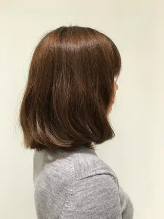 ミディアム パーマ TELA HAIR 幕張本郷店 千尋のヘアスタイル