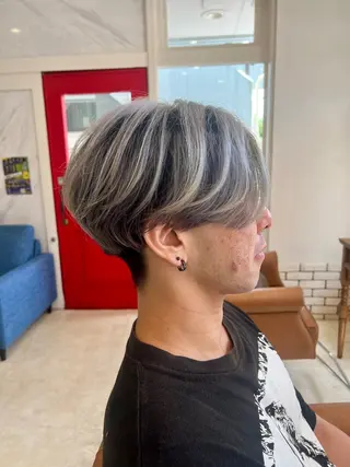 ショート メンズ 徳田 勇貴のヘアスタイル