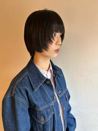ショート 透明感カラー/レイヤ ー🌙Honokaのヘアスタイル