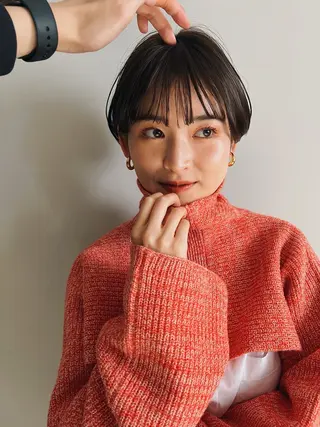 ショート メンズ清潔感のプロ 💈メンズパーマ藤田のヘアスタイル