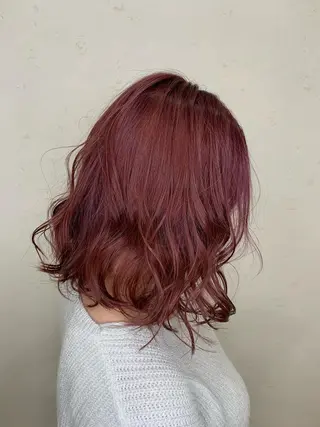 ミディアム カラー 仙台×ブリーチ 斎藤相慶のヘアスタイル