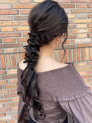 ロング カラー ヘアアレンジ layer cut 店長/MIKUのその他イメージ