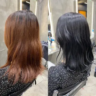 ミディアム カラー 透明感カラー🌿 グレージュ🐺陽介のヘアスタイル