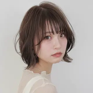 ショート 小顔カット/パーマ ୨୧ RISAKOのヘアスタイル
