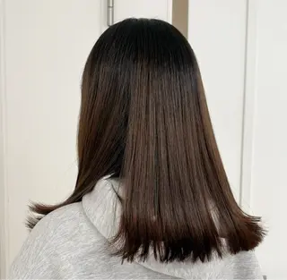 セミロング 麥生田 秀太のヘアスタイル