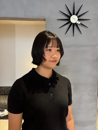 ショート KAREN（ému） 伏見/カットモデルのヘアスタイル