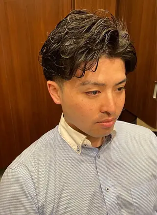 ショート メンズ 安田 遥のヘアスタイル
