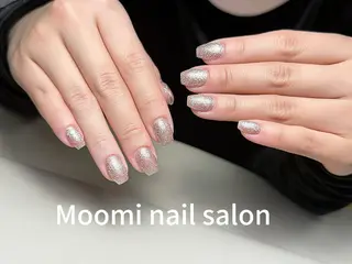 ショート 長さだし専門 Moominのネイルデザイン