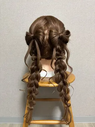 ロング ヘアアレンジ Mieux Hair ひなこ🫧のヘアスタイル