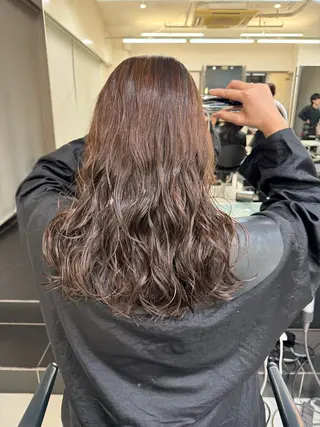 ロング パーマ 大庫 桜のヘアスタイル