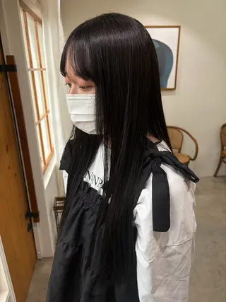 カラー honoka uemuraのヘアスタイル