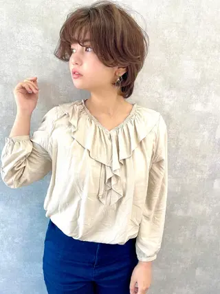 ショート ヘアアレンジ TAKAHASHI LEAPSのヘアスタイル