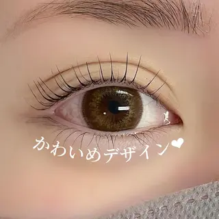 マツエク・マツパ 大阪福島Sayaka 韓国束感マツエク🤍のマツエク・マツパデザイン