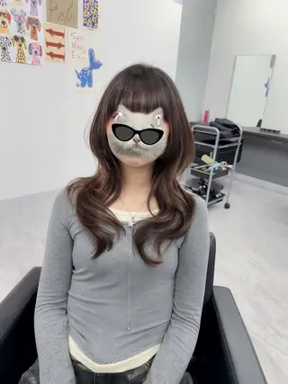 セミロング 永田竜一/ 浜松のレイヤーマンのヘアスタイル