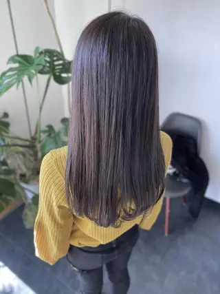 ロング カラー 川合 勇気のヘアスタイル