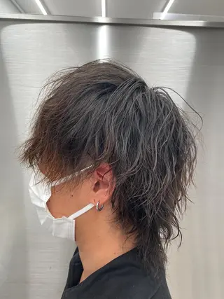 パーマ メンズ 京都河原町 メンズパーマ助川龍哉のヘアスタイル