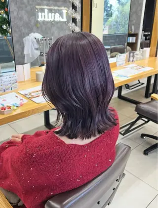 ミディアム カラー 平野 凛のヘアスタイル