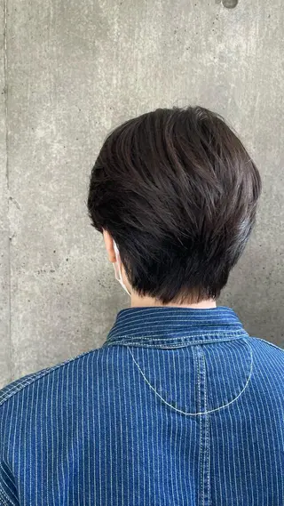 メンズ もりたみかこ 美容師お休み中のヘアスタイル