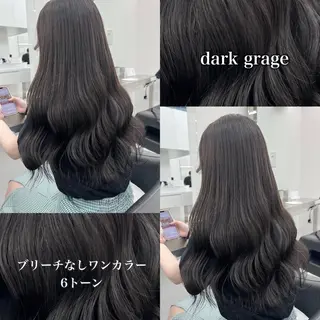 カラー 🩶透明感ダブル カラー🩶 maoのヘアスタイル