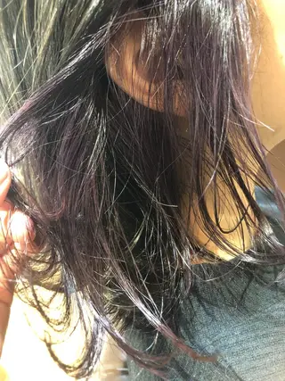 ミディアム カラー 半個室サロン🫧 ササキアヤカのヘアスタイル