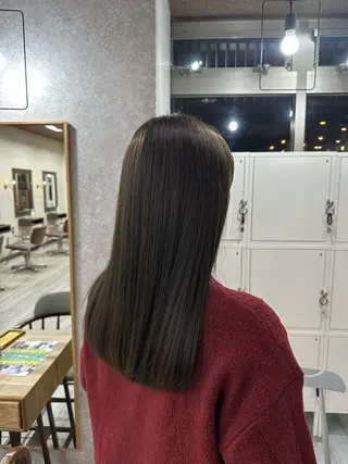 ロング カラー なぎは/似合わせ・ ナチュラルカラーのヘアスタイル