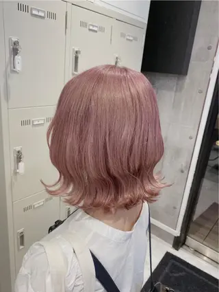 ミディアム カラー パーマ ヘアアレンジ メンズ キッズ ネイル マツエク・マツパ アイブロウ 似合わせ美容師🌙 Miyu🐈‍⬛💕のヘアスタイル