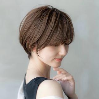 ショート カラー 渋谷ボブ特化 /田中航平のヘアスタイル
