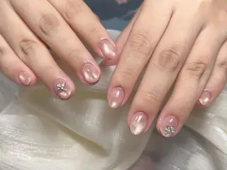 ネイル 🎀Pink ピンク🎀のネイルデザイン