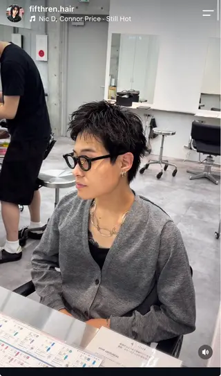 パーマ メンズ [fifth］小川 廉太朗のヘアスタイル