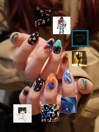 ネイル miku･:*+ hibi_のネイルデザイン