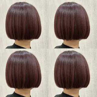 ショート カラー 店長✨レイヤー✖️ 髪質改善✖️韓国ヘアのヘアスタイル
