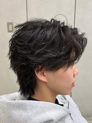 ショート パーマ メンズ メンズ特化🔥 金子直斗のヘアスタイル